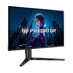 Costco Members: 27" Acer Predator X27U 1440p 280Hz QD-OLED Gaming Monitor $350 + Free S&H