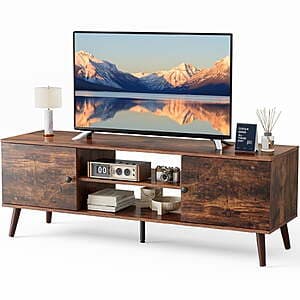 edx Modern TV Stand/Console for 55-60" TVs (Black or Brown) $53.90 + Free Shipping
