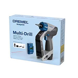 12V Dremel Blueprint 1/4" Drill/Driver w/ Stud Finder & Detachable Laser Level $49 + Free Shipping
