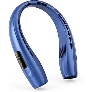 Peiyuu 4000mAh 3-Speed Rechargeable Neck Fan w/ USB-C Charging (2 Colors) $10