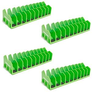4-Pc CENFORGE Plier Organizer Rack w/ Non-Slip Rubber Base (Green) $14.50
