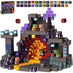 100-Piece GobiDex Magnetic Building Blocks Set (Cave Set, 2 Box Styles) $12.65