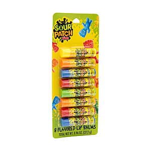8-Ct Sour Patch Kids Lip Balm Set $2.50
