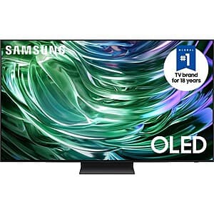 Certified Refurbished: 65" Samsung QN65S90D S90D Series 4K OLED 144Hz Smart TV $989 + Free Shipping