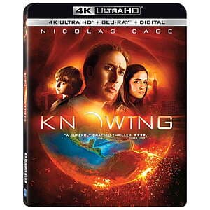Knowing (4K Ultra HD Blu-ray + Blu-ray + Digital) $9.80