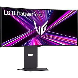 34" LG UltraGear 34GX900A-B 3440x1440 240Hz OLED Curved Monitor $700 + Free S&H