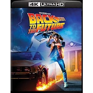 Back to the Future: 40th Anniversary Trilogy (4K UHD + Blu-ray + Digital) $30