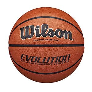 29.5" Wilson Evolution Indoor Game Basketball (2 Colors, Size 7) $60 + Free S&H