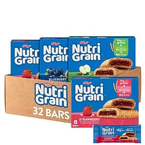 32-Count Nutri-Grain Soft Baked Breakfast Bars (Variety Pack) $8.75 w/ Subscribe & Save