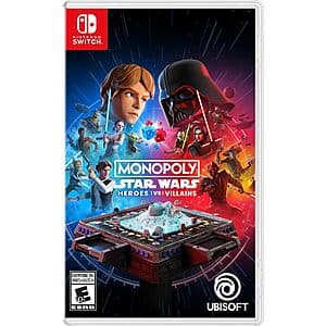 Monopoly: Star Wars Heroes vs. Villains (Nintendo Switch) $19.90