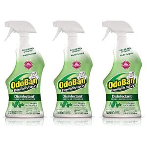3-pk 32-oz OdoBan Ready-to-Use Disinfectant & Odor Eliminator $10.15