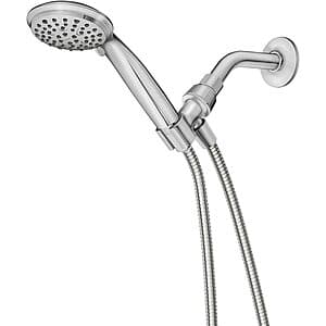 Moen Attune 4" 6-Function Handheld Showerhead w/ 60" Hose (Chrome) $19.55