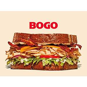 Arby's Restaurant Weekend Offer in April 2026: Any Arby's Sandwiches B1G1 Free (Valid Every Friday-Sunday)