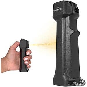 Mace 3-in-1 Pepper Spray for Personal Protection (OC Pepper, Tear Gas, UV Dye) from $8.85