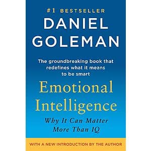 Four Kindle eBook covers displayed: Economics in One Lesson, Emotional Intelligence, Fuzz, and Getting Things Done.