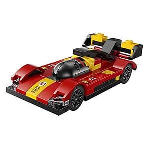 LEGO Polybag Sets: 62-Piece Speed Champions Ferrari 499P Hypercar (30709) $3.60 & More + Free Shipping