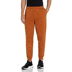 Amazon Essentials Men's Cotton Polyester Blend Fleece Jogger Pant (Various) from $7.50