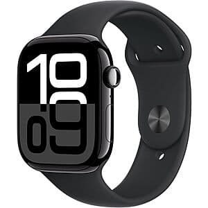 46mm Apple Watch Series 10 GPS Smartwatch (M/L Band, 2 Colors) $279 + Free Shipping