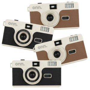 4-Pack Onn Reusable 35mm Camera w/ Preloaded ISO-400 Color Film $20 + Free Shipping