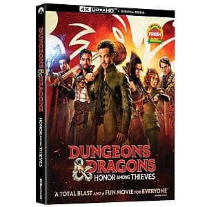 Select Accounts: Dungeons & Dragons Honor Among Thieves (4K UHD + Digital) $9