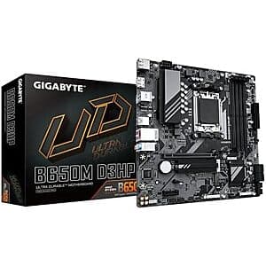 Gigabyte B650M D3HP Motherboard (B650M D3HP) $85.65 + Free S&H