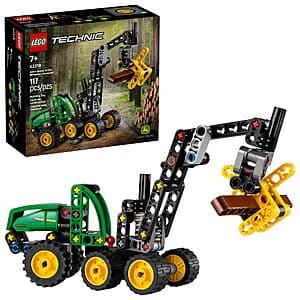 117-Pc LEGO Technic John Deere 1470H Wheeled Harvester $8