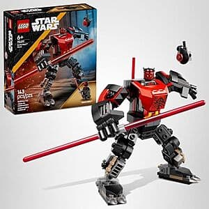 143-Pc LEGO Star Wars Darth Maul Mech Kids Building Toy $11.50