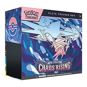 Pokémon Trading Card Game: Mega Evolution Chaos Rising Elite Trainer Box $60 + Free S&H