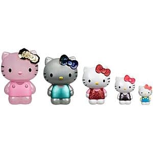 5-Piece Jazwares Hello Kitty and Friends 50th Anniversary Nesting Figures $12.35