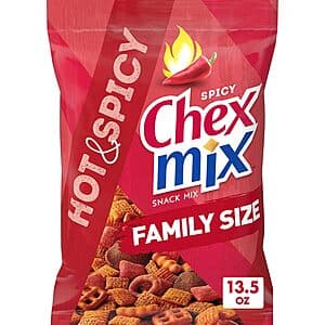13.5-Oz Chex Mix Snack Mix (Hot and Spicy) $2.75 w/ Subscribe & Save