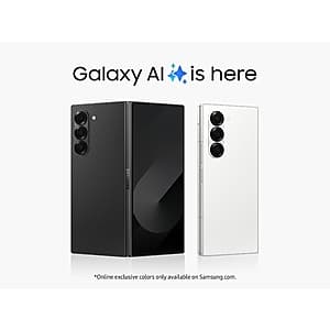 Samsung EPP/EDU: Trade-in Galaxy Z Fold5, Get 256GB Galaxy Z Fold6 Smartphone $337.50 & More + Free Shipping