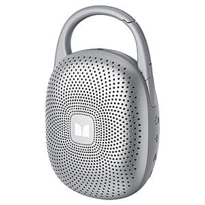Monster Clip-On Bluetooth 6.0 IPX7 Speaker w/ Carabiner $20