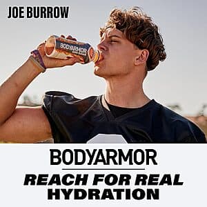 12-Pack 16-Oz BODYARMOR ZERO Sugar (Orange) $6.93 w/ S&S + Free Shipping w/ Prime or on $35+