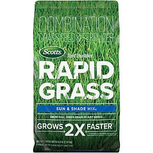 5.6-lbs Scotts Turf Builder Rapid Grass Sun & Shade Mix $22.50 w/ S&S