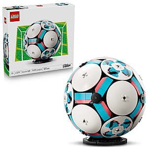 1498-Pc LEGO Editions Soccer Ball Building Set $78 + Free S&H