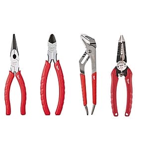 4-pc Milwaukee Pliers Kit $50 + Free Shipping