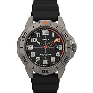 41mm Timex Men's Expedition North Ridge Watch w/ Black Dial & Band $63.10 + Free S&H