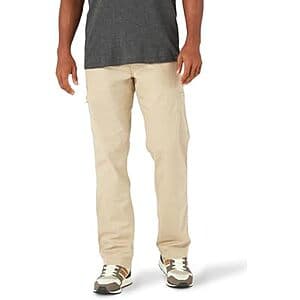 Lee Men's Extreme Motion Canvas Cargo Pants (Buff) $15.95