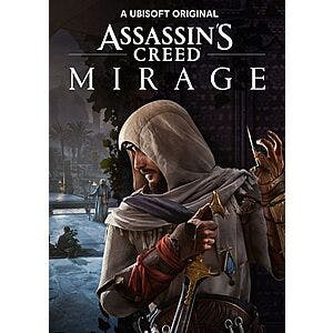 Assassin's Creed Mirage (PC Digital Download): Deluxe Ed. $20, Standard Ed. $15 