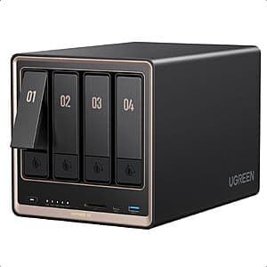 Prime Members: Ugreen NASync DXP4800 GT 4-Bay NAS Storage $528 & More + Free S&H