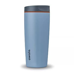 Owalla 20-Oz SmoothSip Slider Stainless Steel Coffee Tumbler $22.50 + Free S&H on $35+