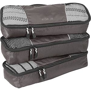ebags Classic Packing Cube Sets: 3-Piece Slim Set (2 Colors) $8, 6-Piece Set (Various) $16 & More + Free Shipping