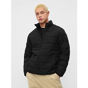 Gap Factory Men's ColdControl Puffer Jacket (Blue, Black, Olive) $13.60 + Free Shipping