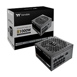 Thermaltake Toughpower GT 1000W ATX 3.1 Native PCIe 5.1 12V-2x6 Full Modular PSU $95 + Free Shipping