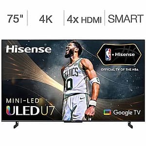 Costco Members: 75" Hisense U75K Series 4K UHD Mini-LED ULED TV $900 & More + Free S/H