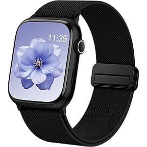 Sunnywoo Stretchy Loop Apple Watch Band w/ Magnetic Clasp (various colors) $5