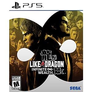 Like a Dragon: Infinite Wealth (PlayStation 5) $15