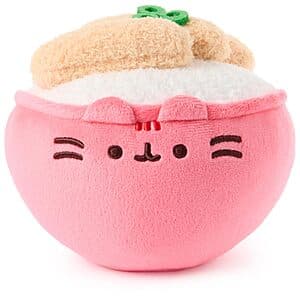 Prime Members: 6" GUND Pusheen Bento Katsu Rice Bowl Plush Kids' Toy $5 + Free S&H