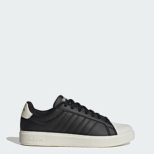 adidas Men's Streettalk Shoes (Core Black / Off White, Limited Sizes) $18.40 + Free S&H