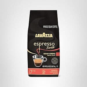 Select Accounts: 2.2 lbs Lavazza Espresso Barista Gran Crema Whole Bean Coffee $10.60 w/ Subscribe & Save